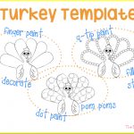 Turkey Art Templates - The Mommy Teacher