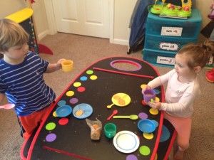 Playroom Tea Party